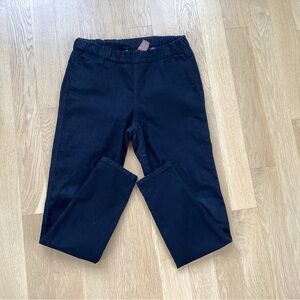 Miraclebody black flat front denim jeggings, Size 12